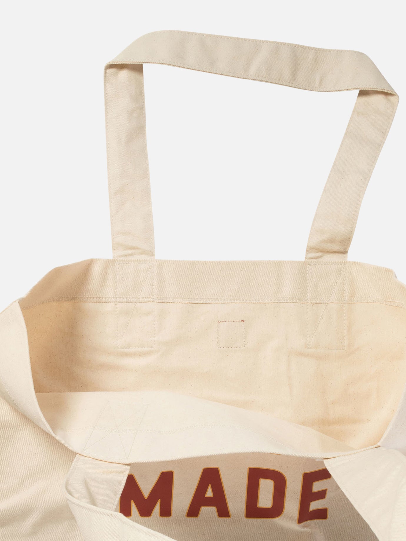 Human Made "Canvas" tote bag White