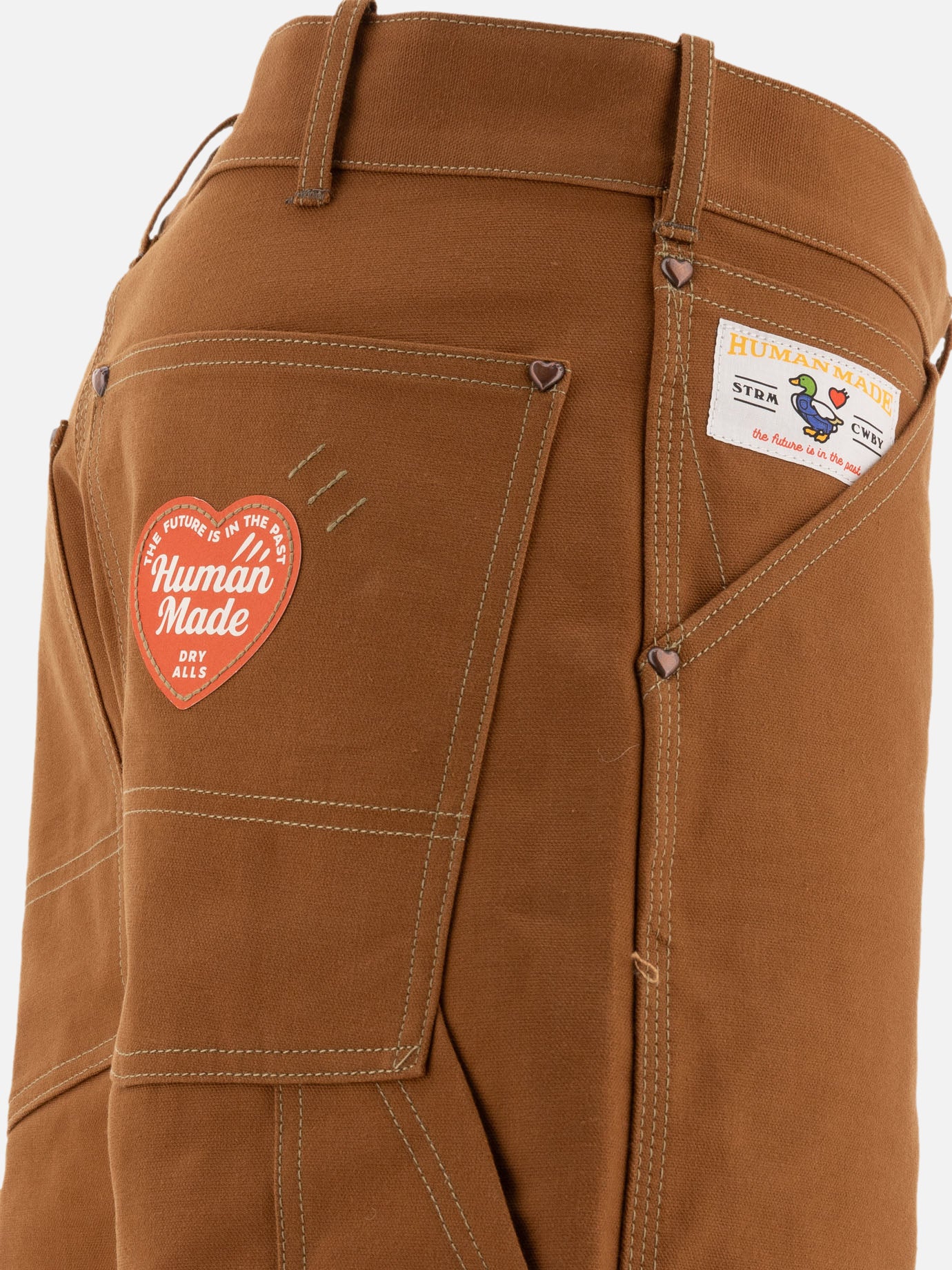 Human Made "Duck Work" trousers Brown