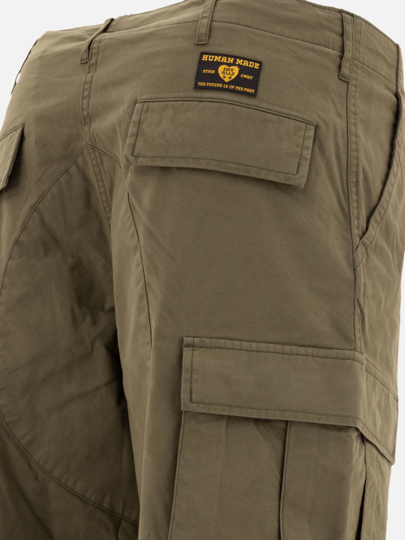 Pantaloni cargo & parachute Solid colour  Verde - Human Made Uomo | PDP | VIETTI Online Store | thumbnail_4