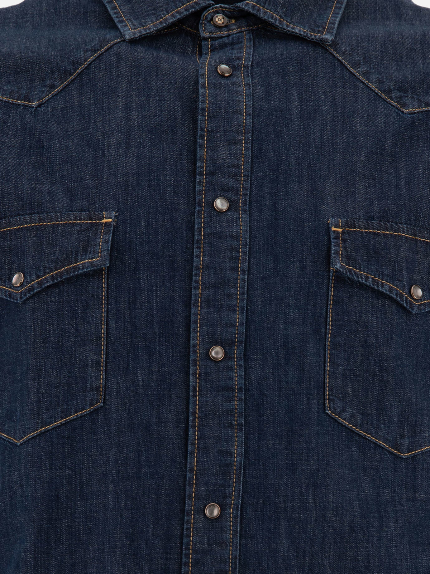 Western denim shirt