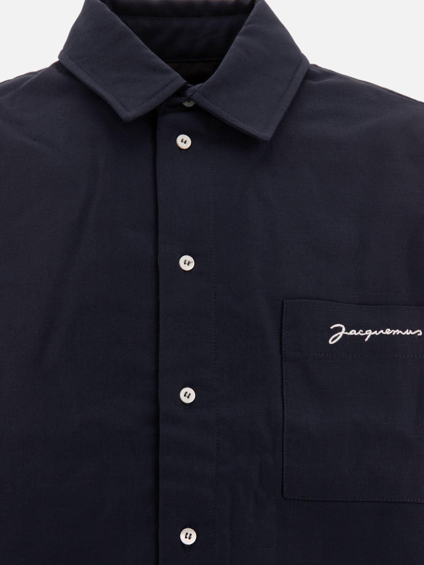 Jacquemus "La chemise Boulanger" overshirt Blue