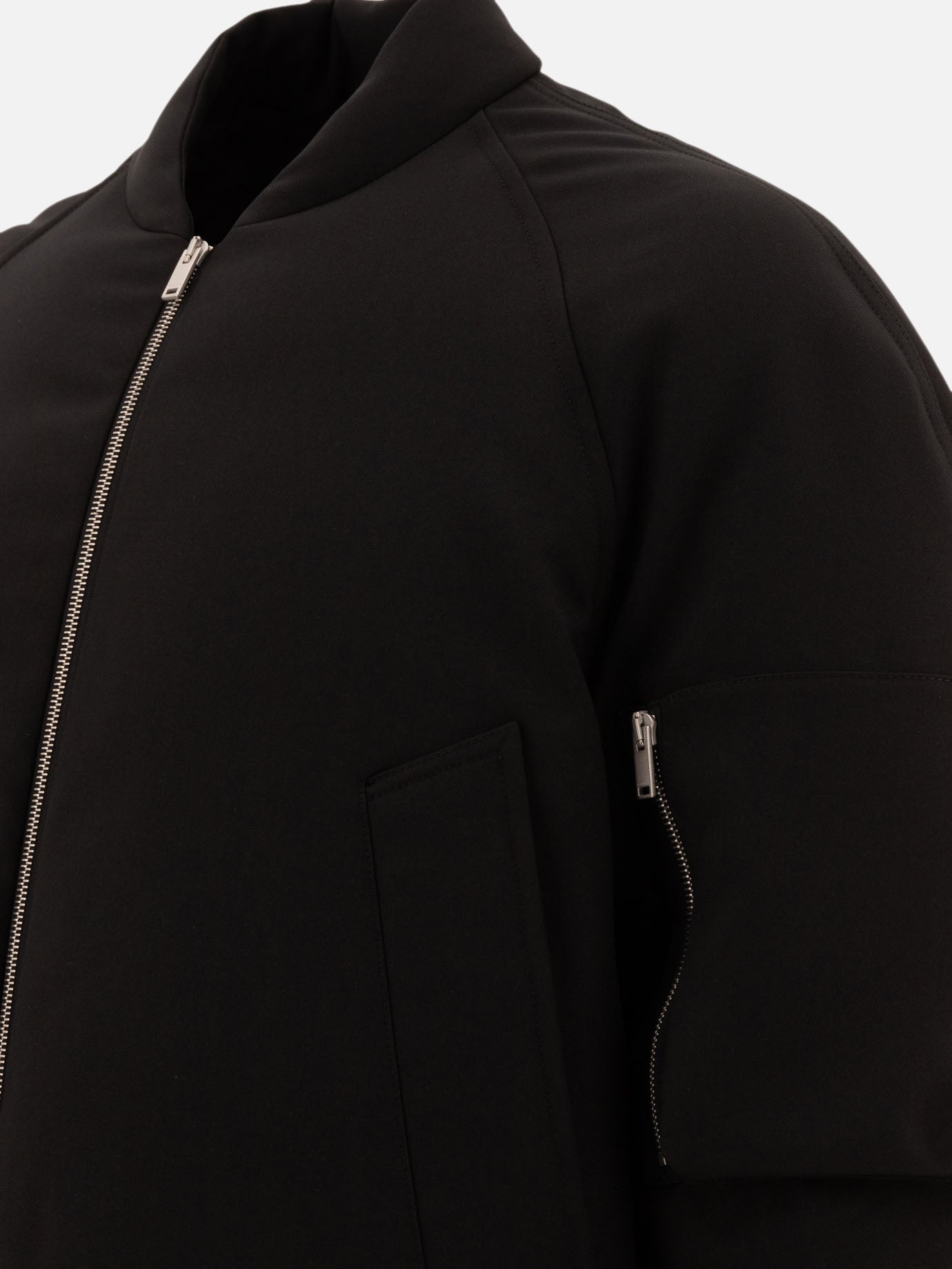 Bomber jackets Solid colour  Black - Jil Sander Men | PDP | VIETTI Online Store | thumbnail_4