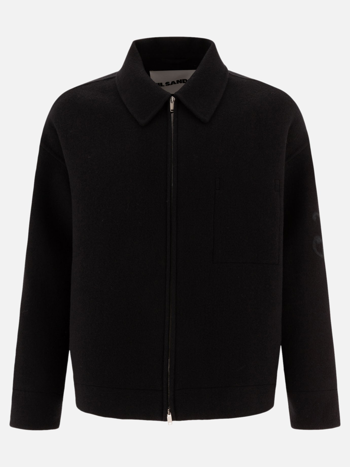 Short coats Solid colour  Black - Jil Sander Men | PDP | VIETTI Online Store | Zoom-Modal

