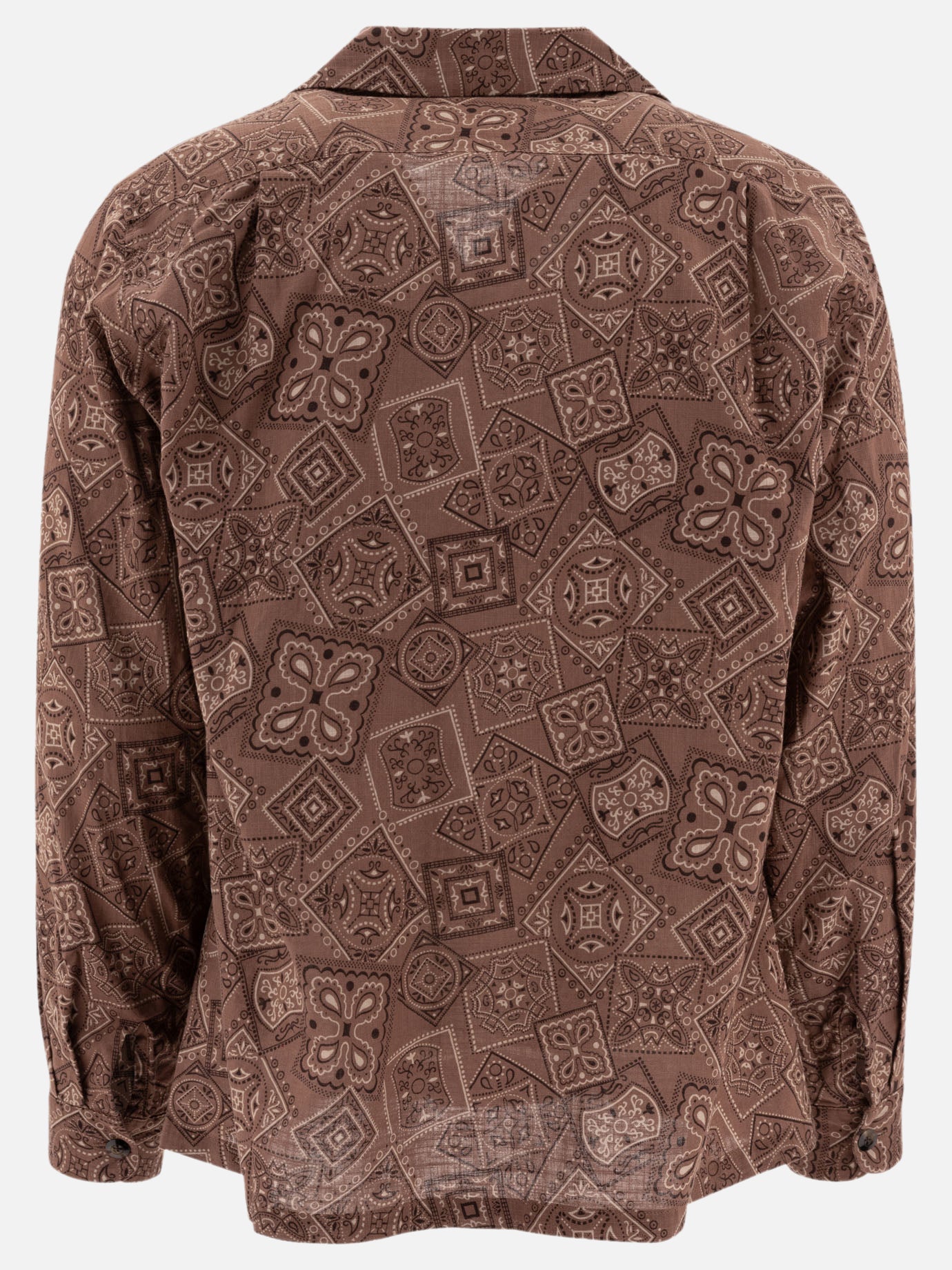 Camicie casual Print  Marrone - KAPITAL Uomo | PDP | VIETTI Online Store | Zoom-Modal_2
