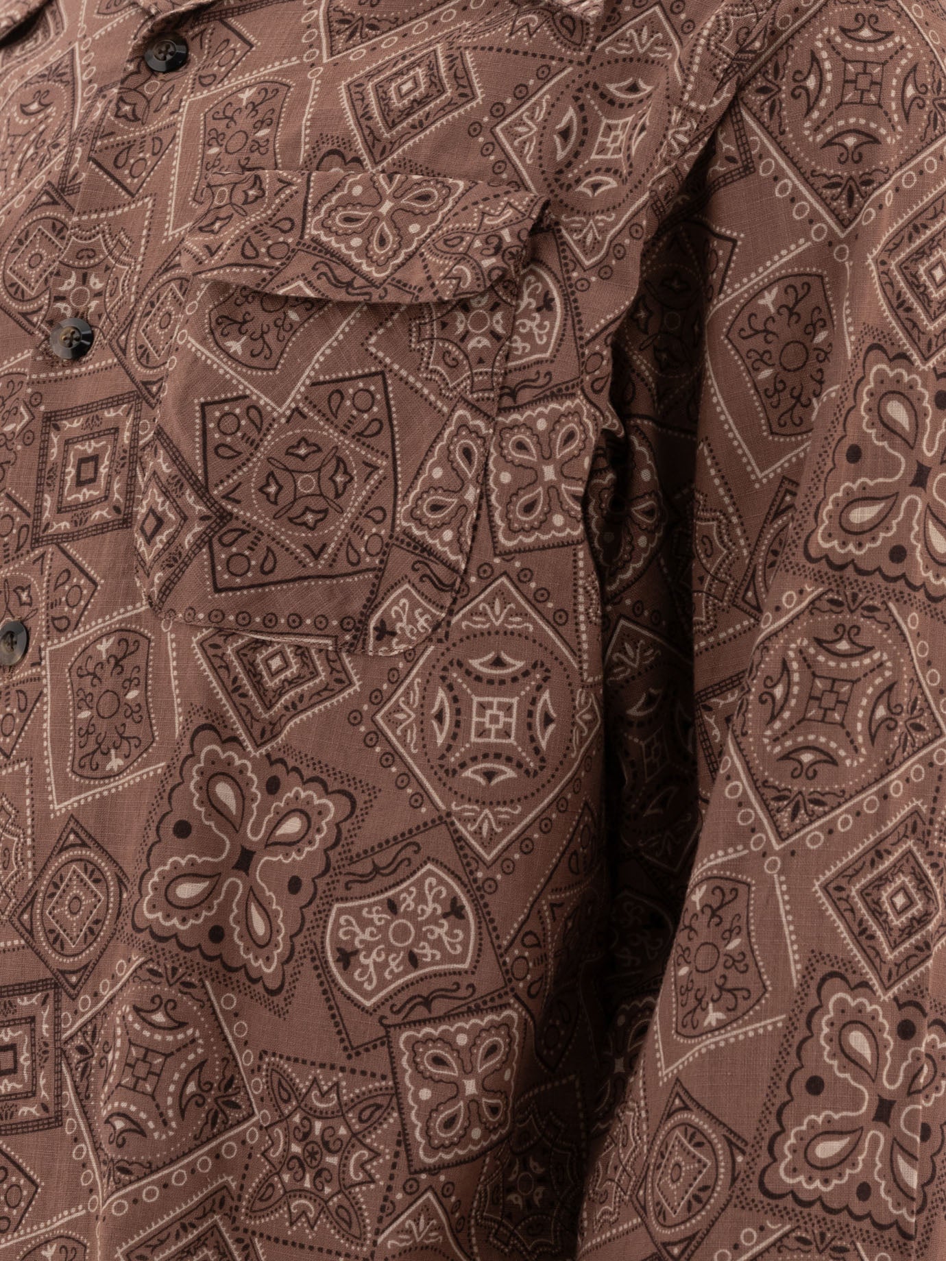 Camicie casual Print  Marrone - KAPITAL Uomo | PDP | VIETTI Online Store | thumbnail_4