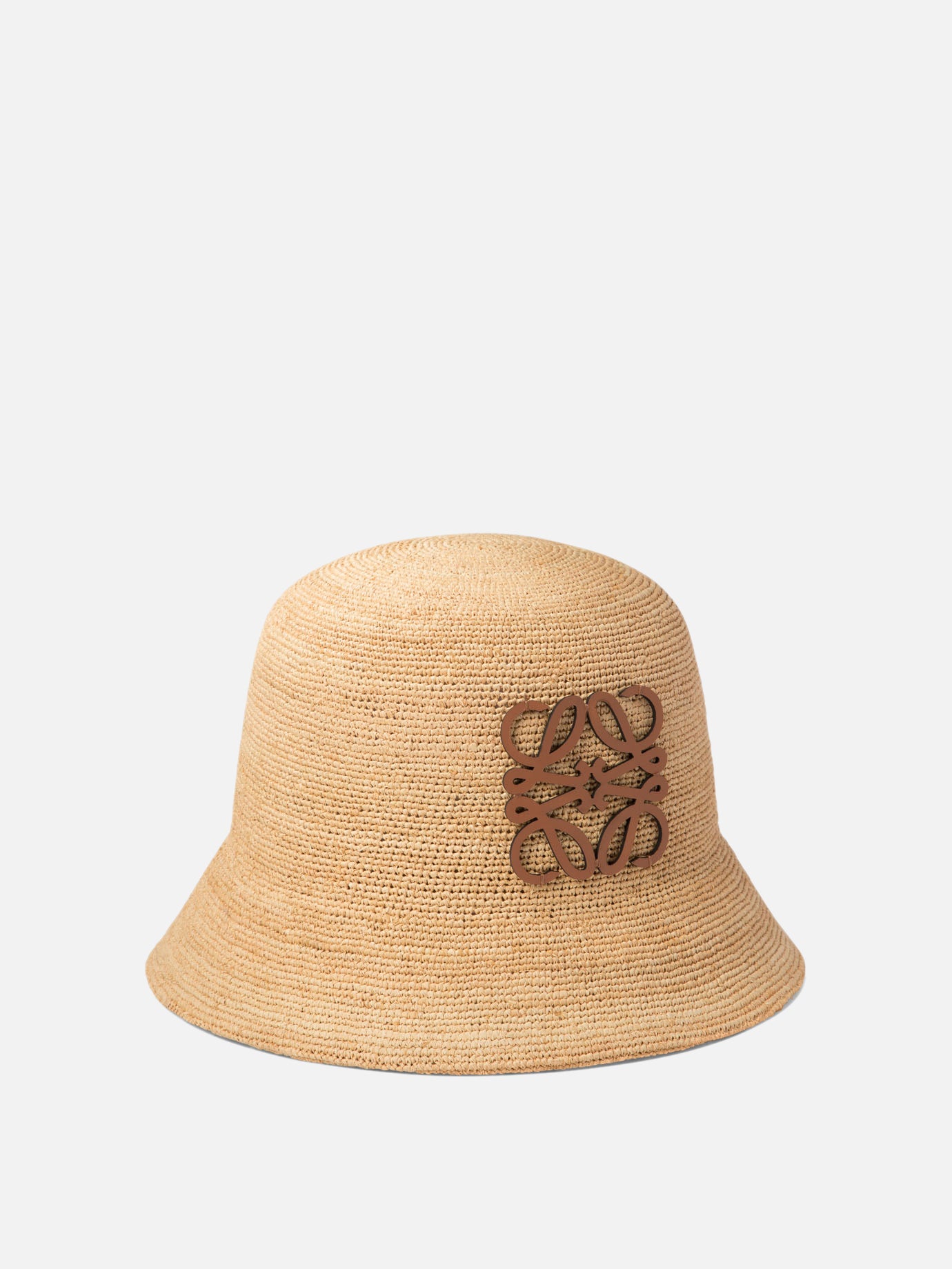 Raffia bucket hat