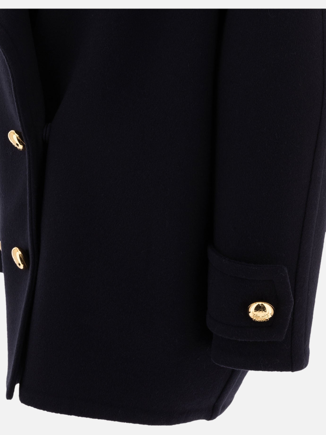 Short coats Solid colour  Blue - Loewe Women | PDP | VIETTI Online Store | thumbnail_4