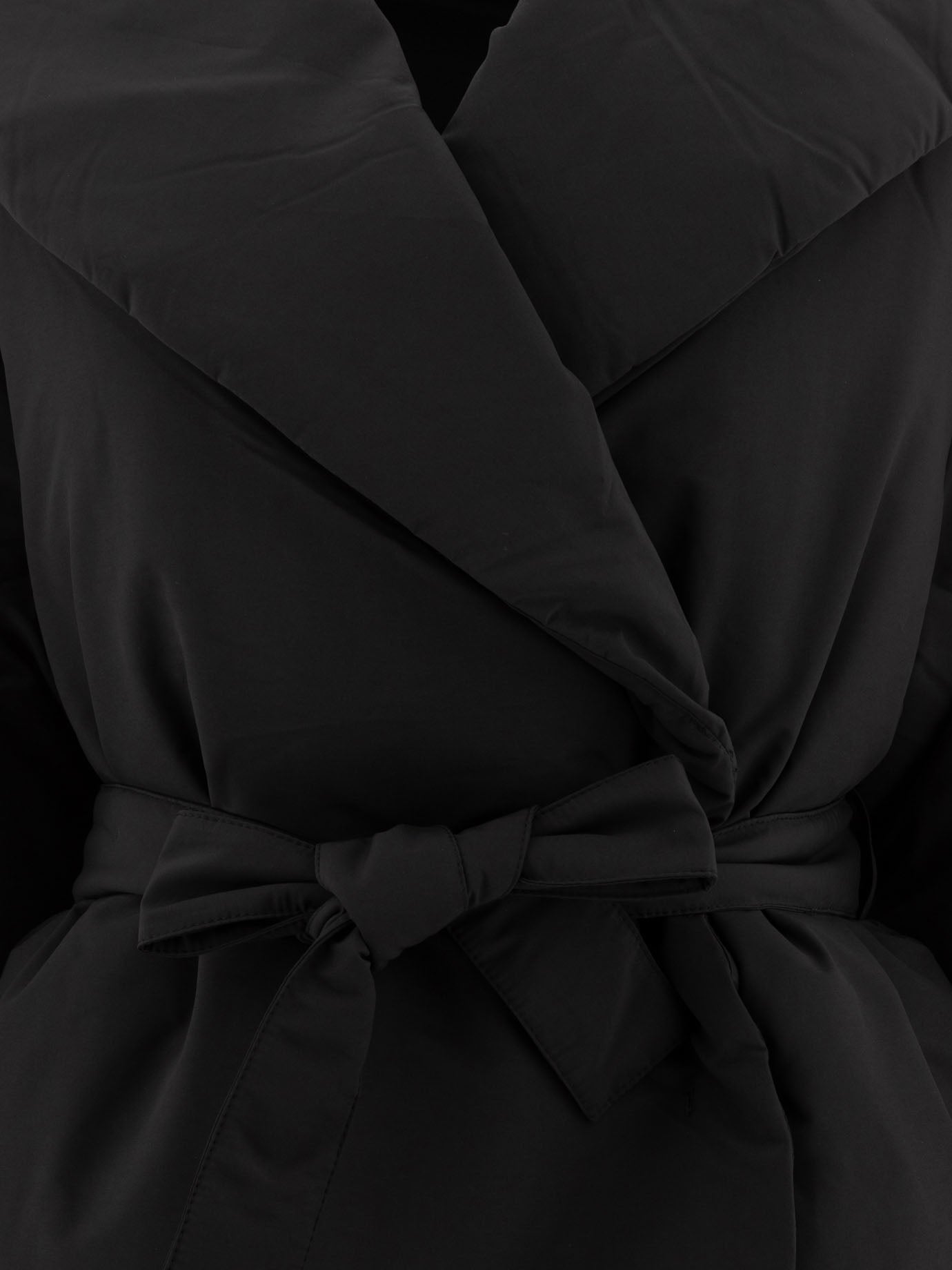 Down jackets Solid colour  Black - Loulou Studio Women | PDP | VIETTI Online Store | thumbnail_3
