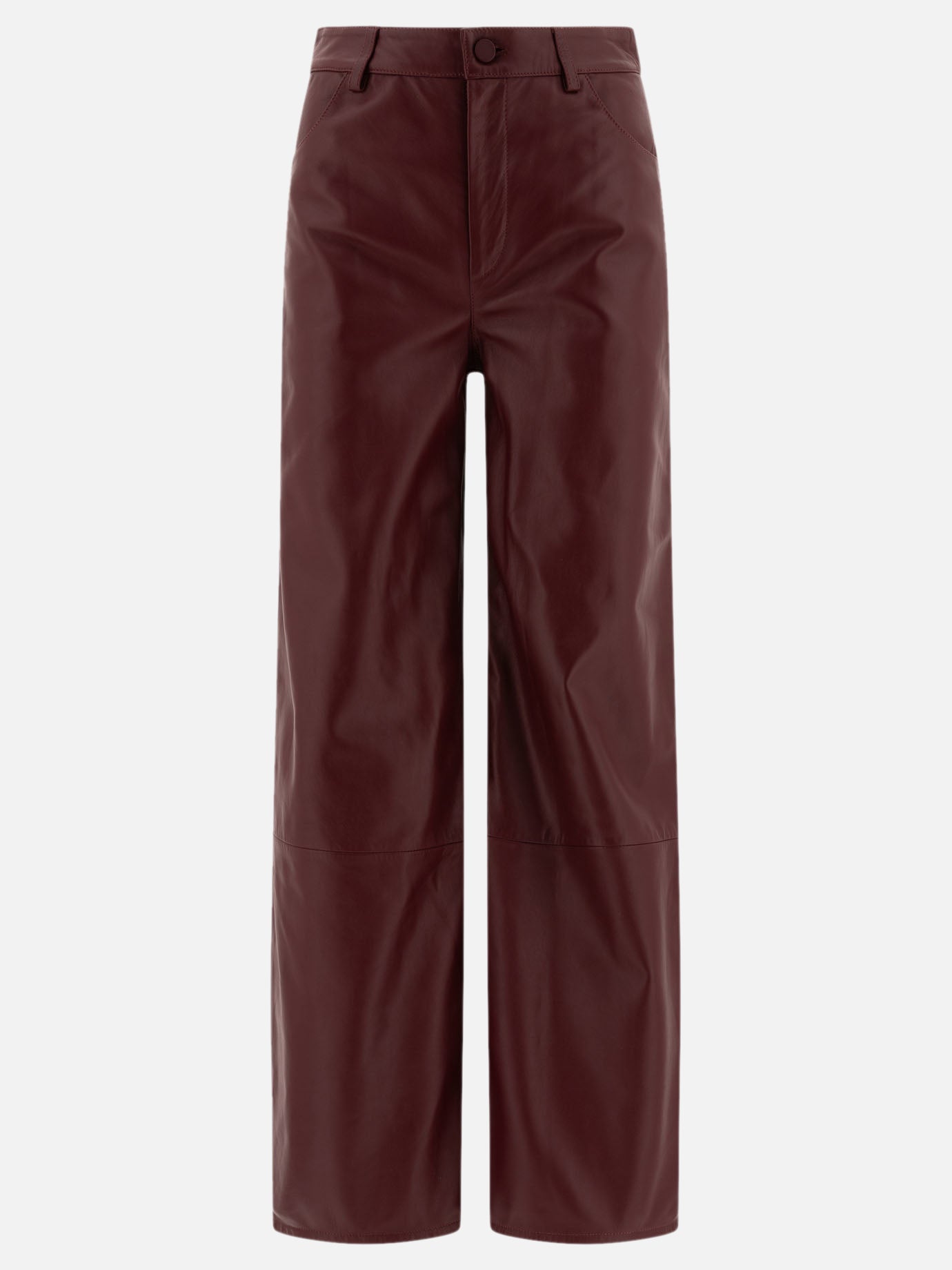 "Figari" leather trousers