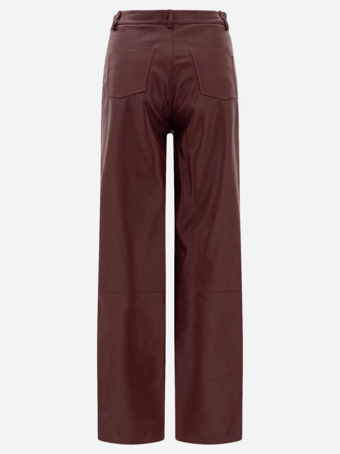 "Figari" leather trousers