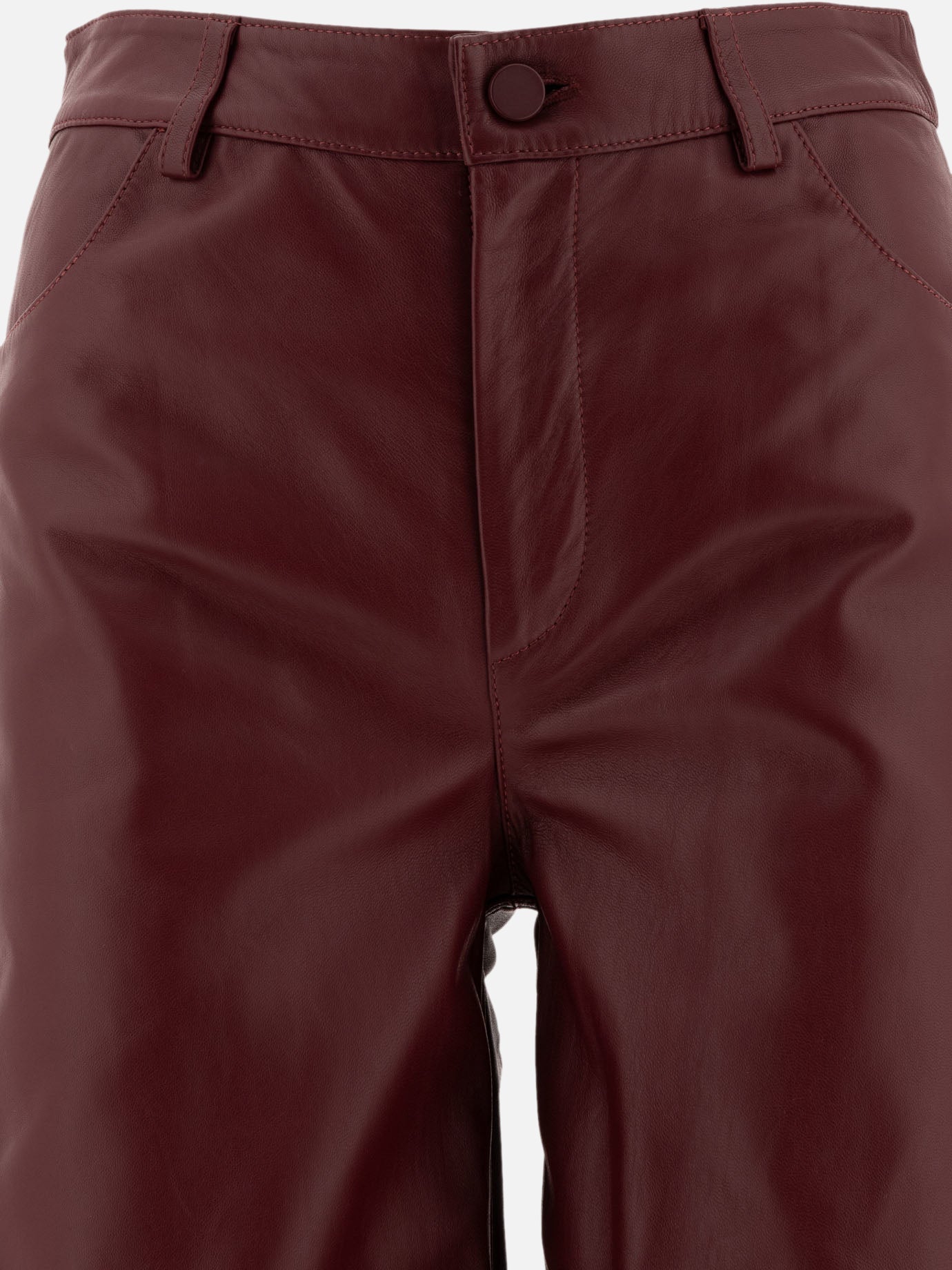 "Figari" leather trousers