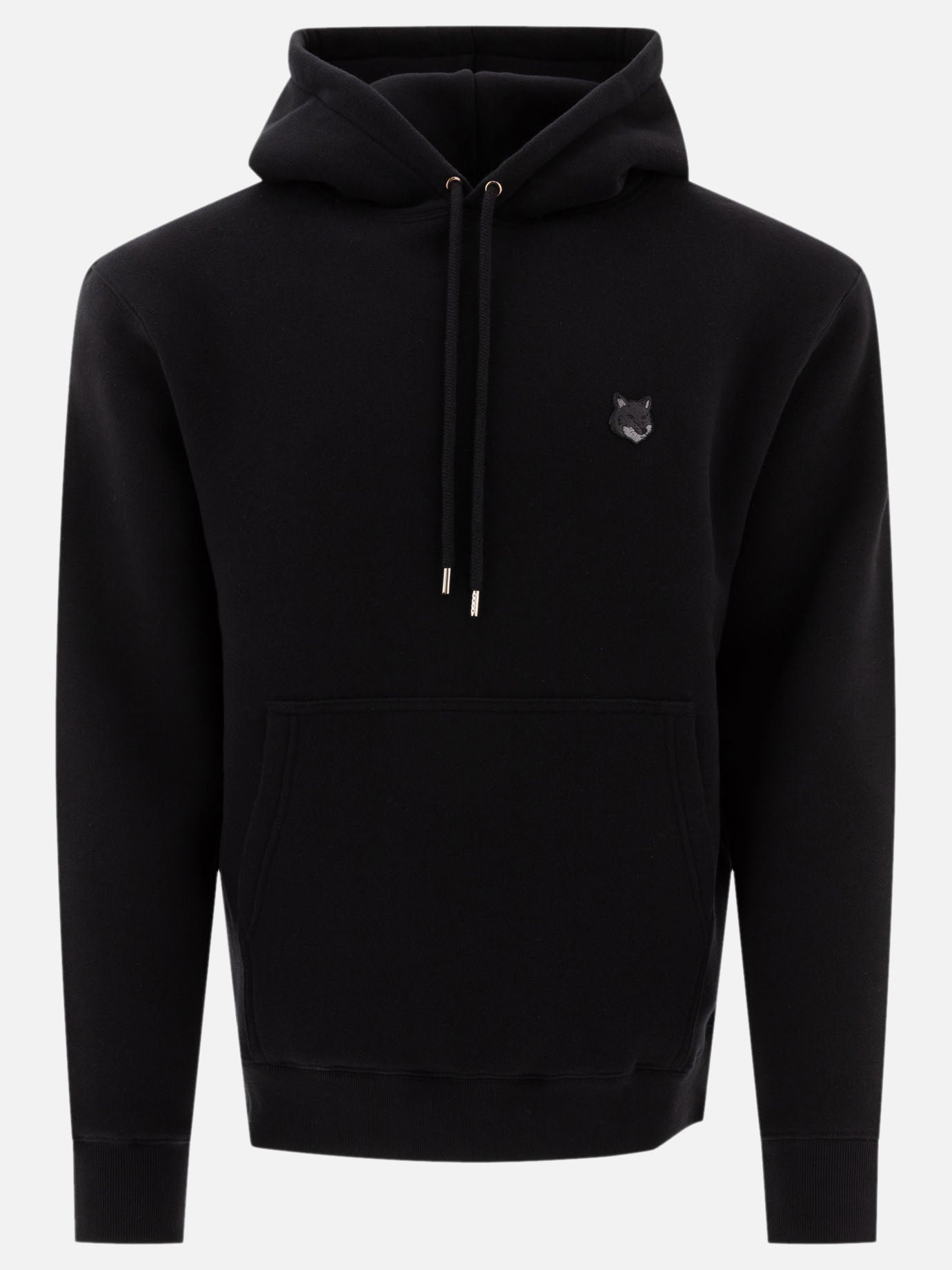 Maison Kitsuné "Bold Fox" hoodie Black