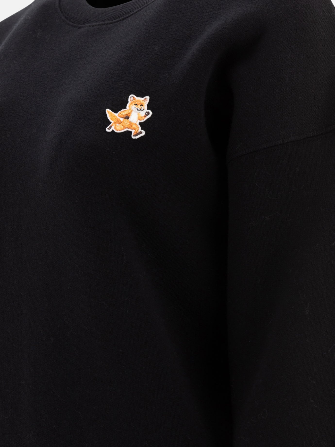 Maison Kitsuné "Speedy Fox" sweatshirt Black