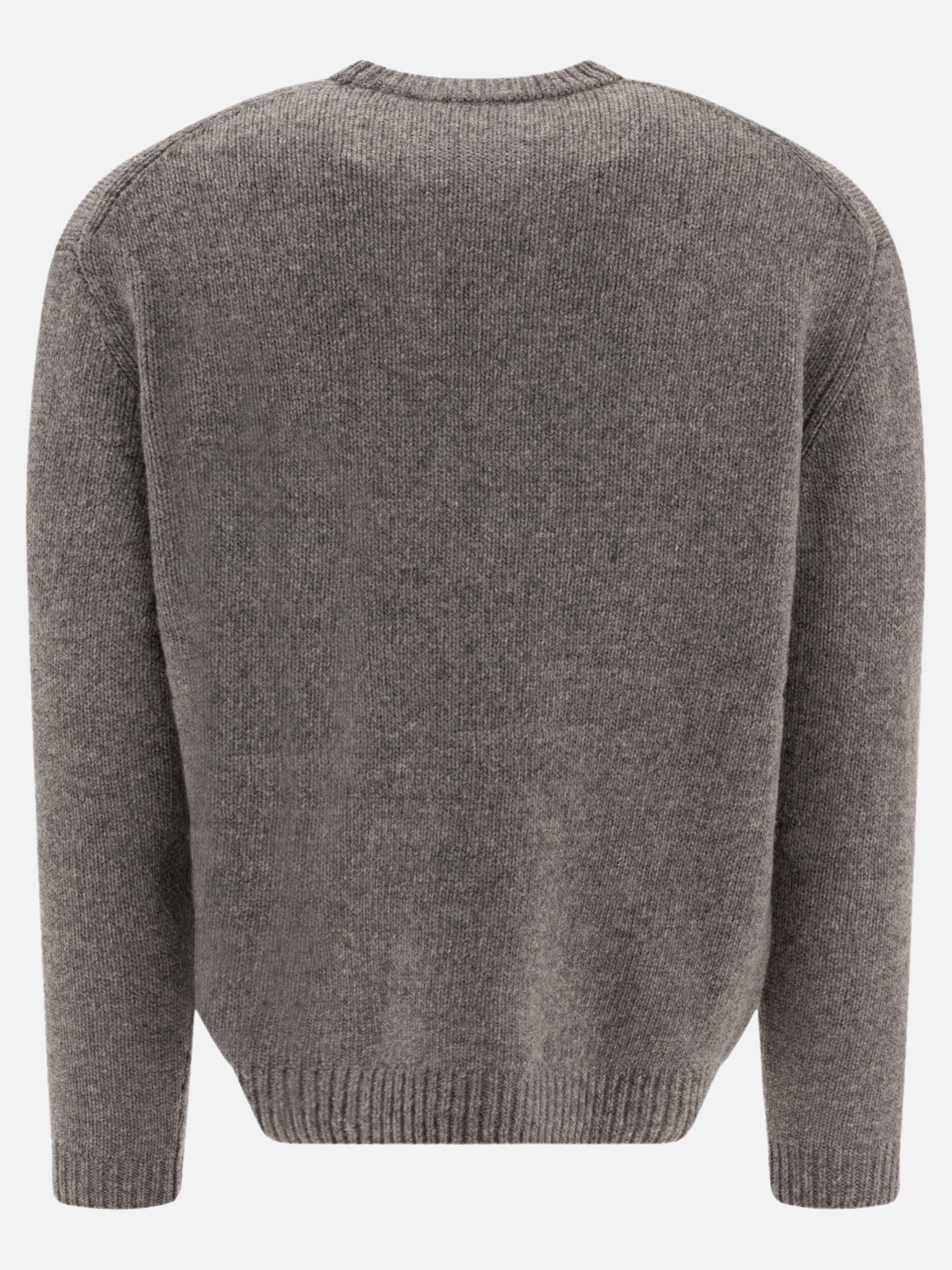 Maison Kitsuné "Dressed Fox" sweater Grey