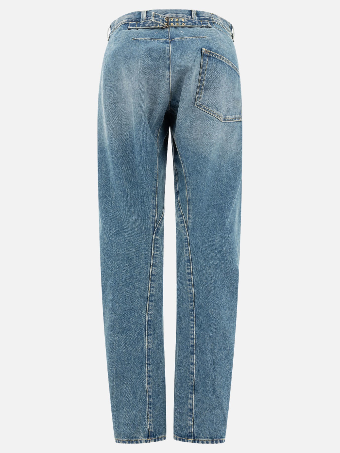 Maison Margiela Diagonal seam jeans Blue