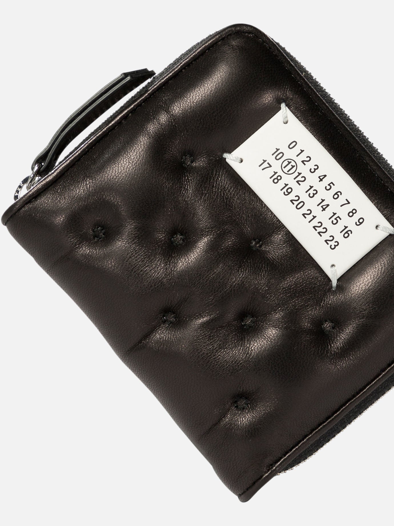 Maison Margiela "Glam Slam" quilted wallet Black