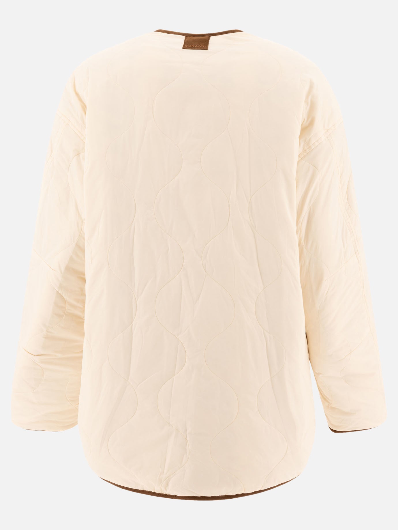 Quilted & Utility Jackets Solid colour  Beige - Marant Étoile Women | PDP | VIETTI Online Store | thumbnail_4