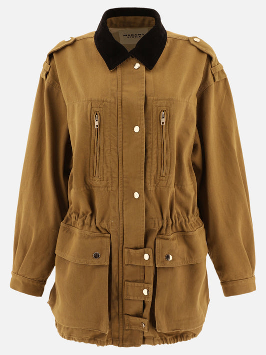 Quilted & Utility Jackets Solid colour  Green - Marant Étoile Women | PLP | VIETTI Online Store 
