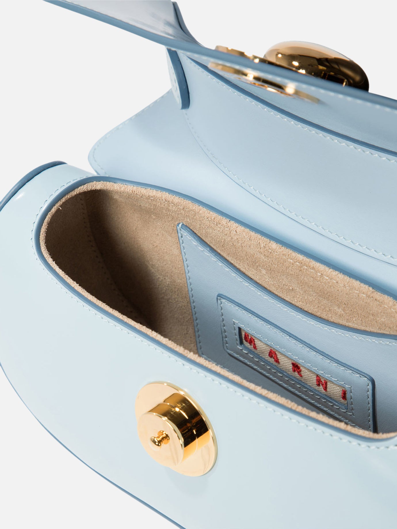 Marni "Butterfly Small" hobo bag Light blue