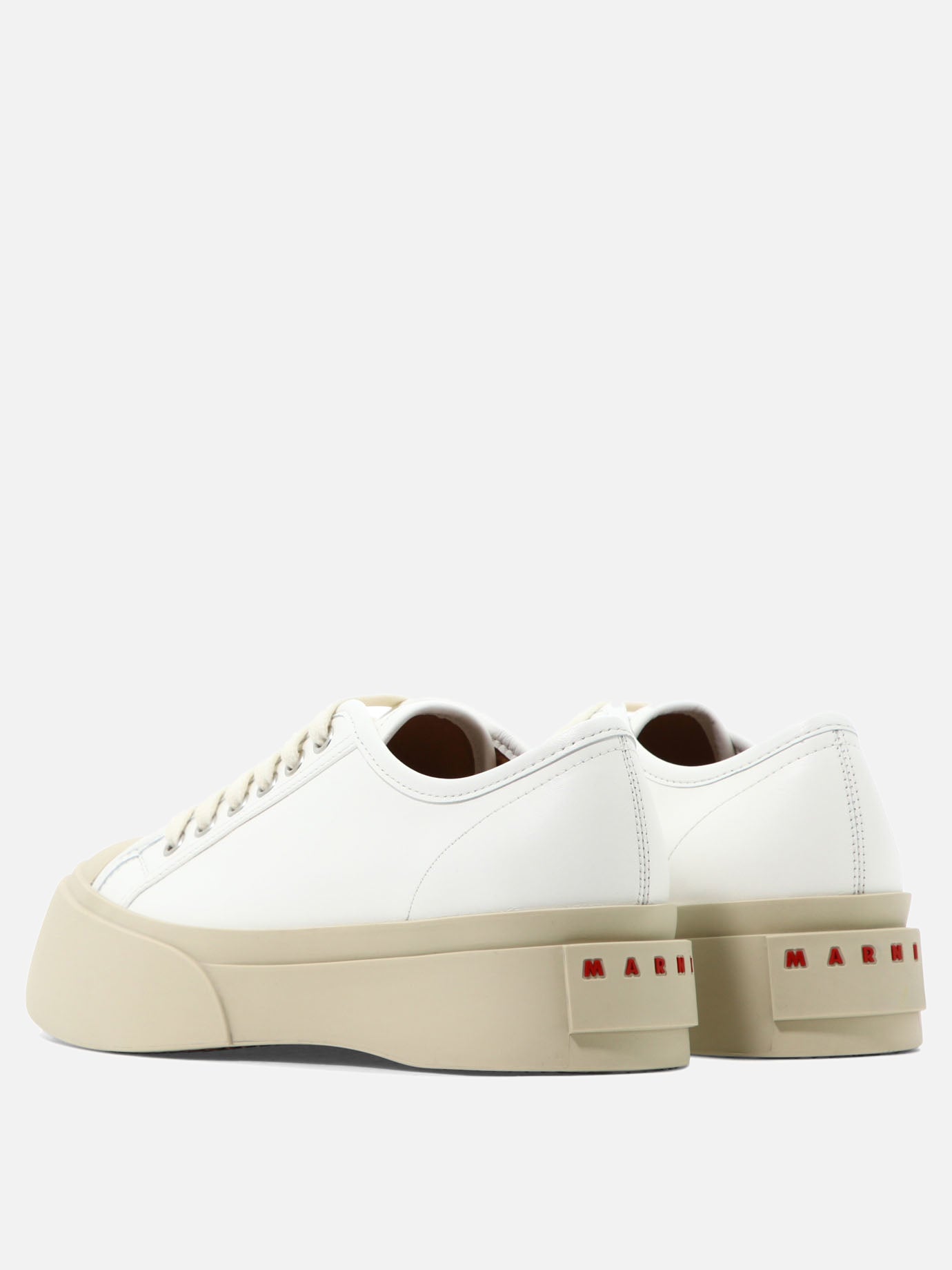 Low top sneakers 100% leather - 100% rubber  White - Marni Women | PDP | VIETTI Online Store | Zoom-Modal_4

