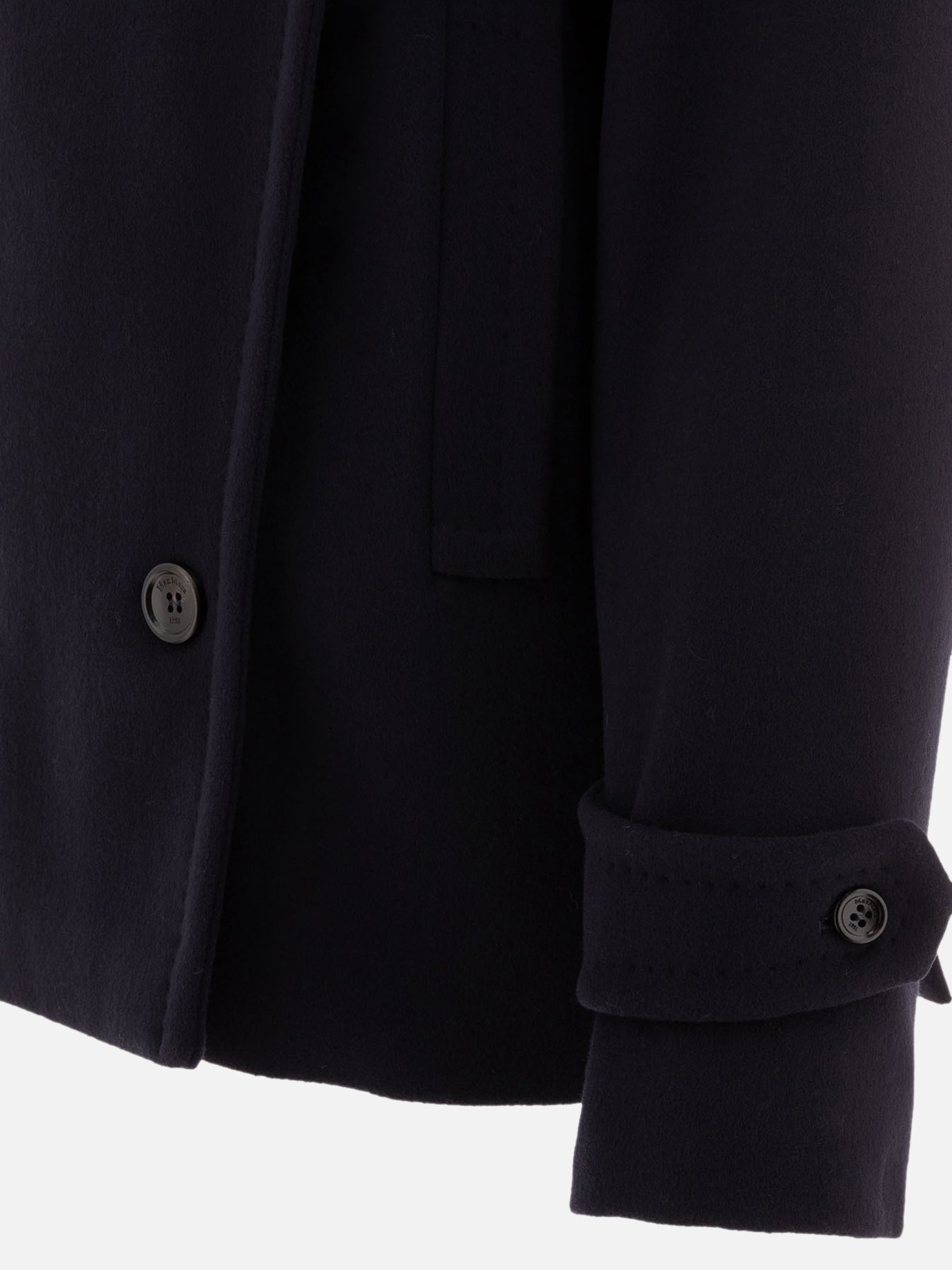 Max Mara Wool and cashmere coat Blue