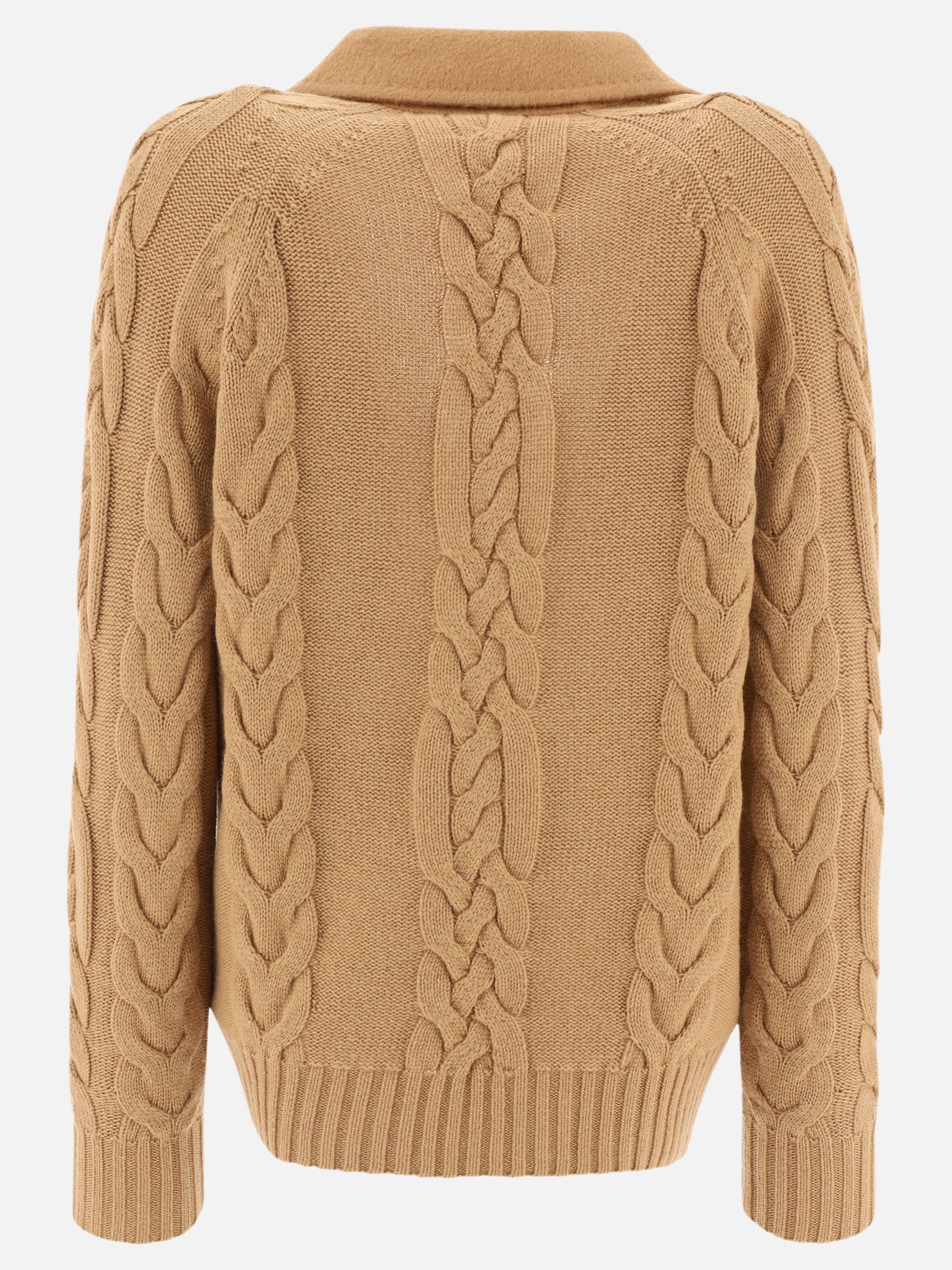 Short coats Solid colour  Beige - Max Mara Women | PDP | VIETTI Online Store | thumbnail_2