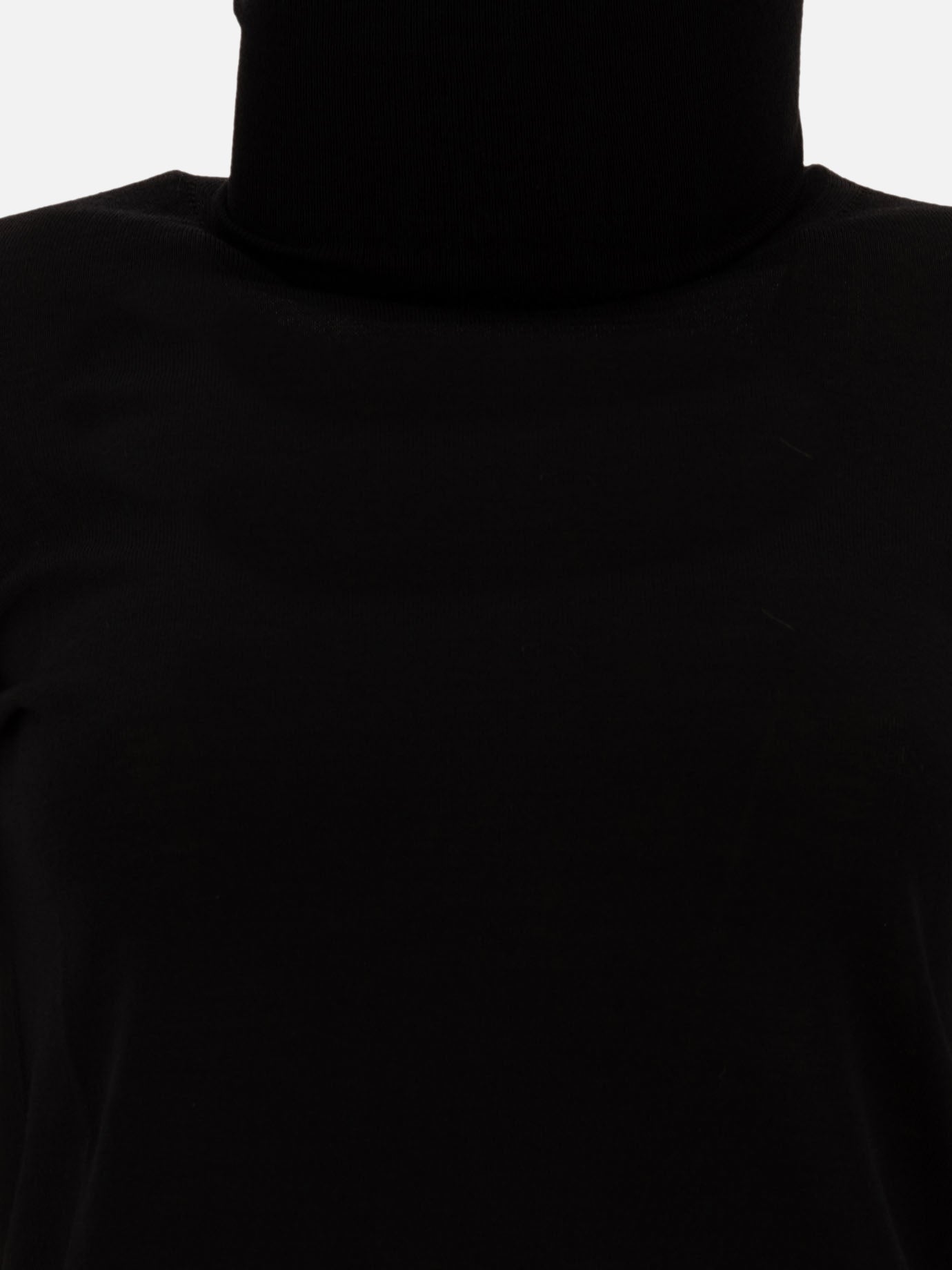 Max Mara Wool turtleneck sweater Black