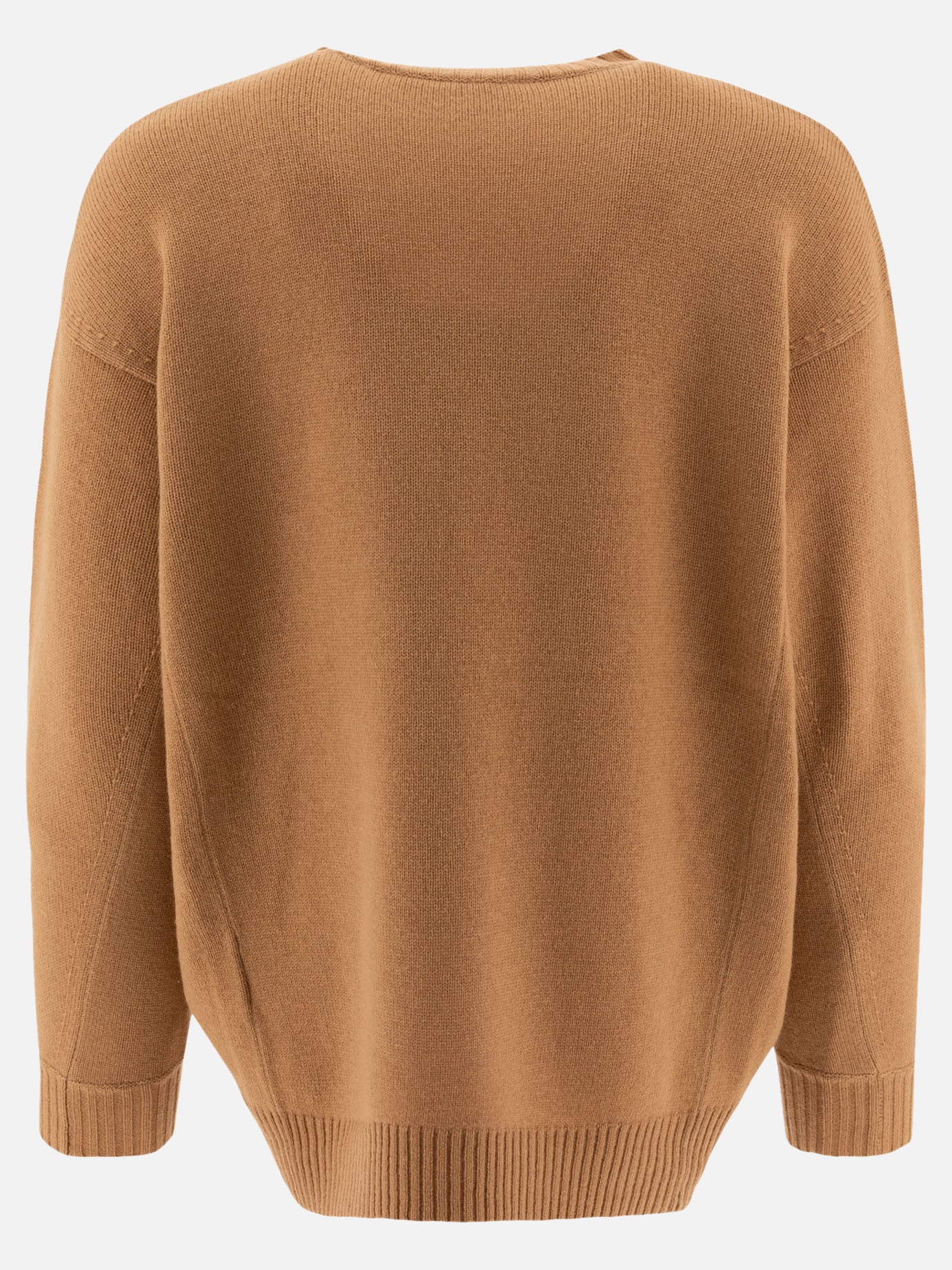 Max Mara "Fido" wool and cashmere sweater Beige