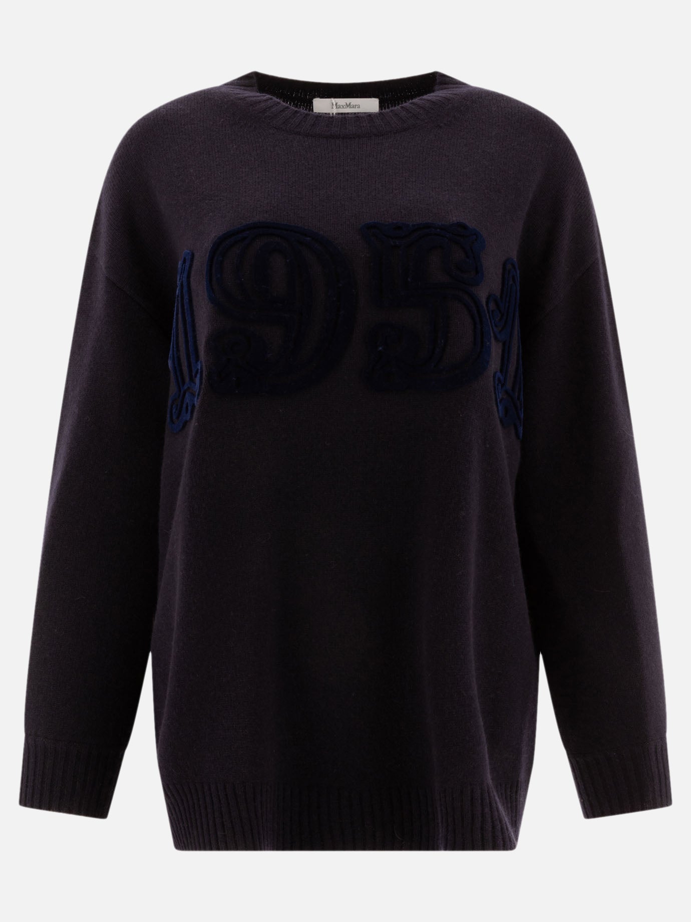 Max Mara "Fido" wool and cashmere sweater Blue