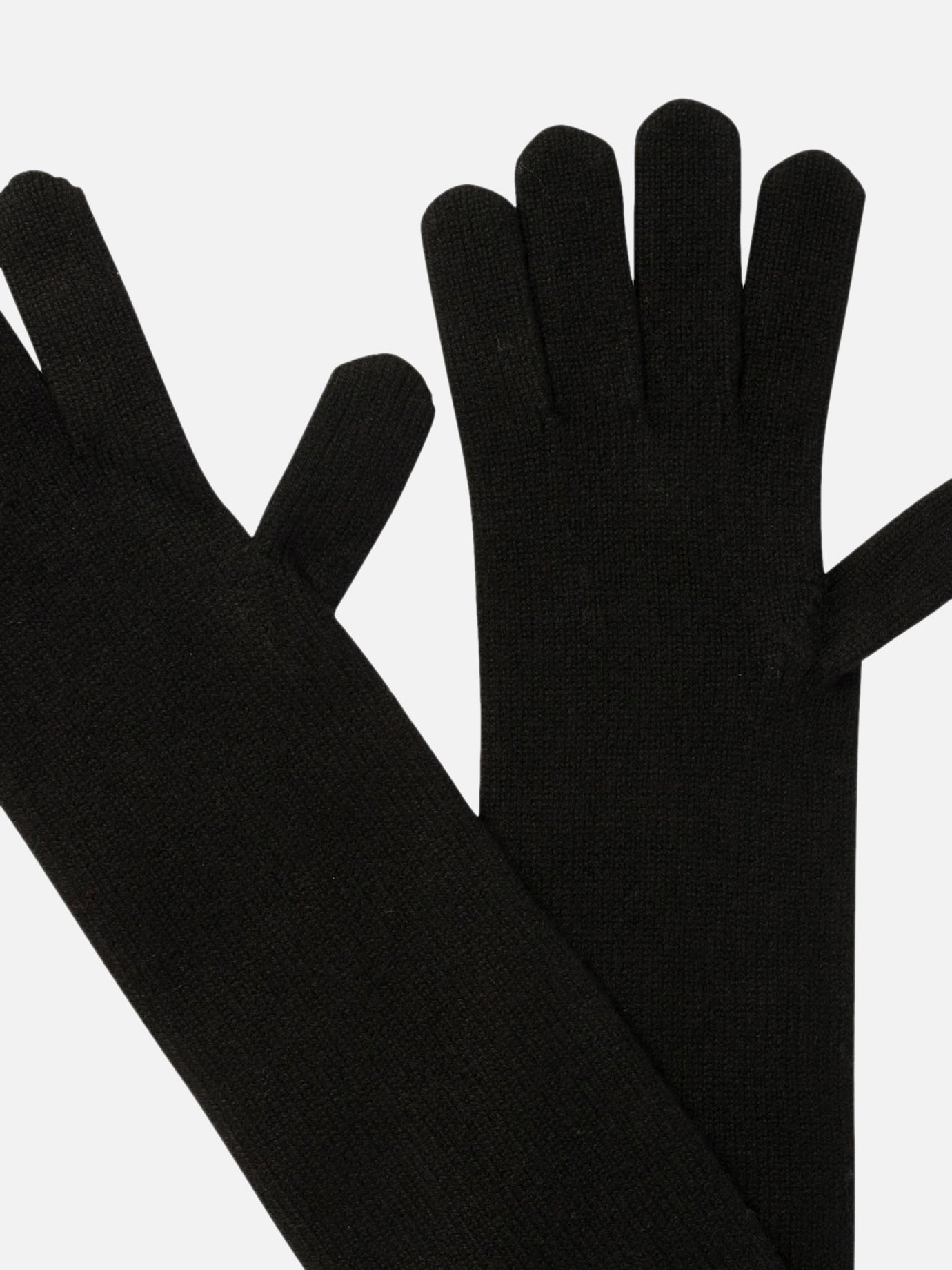 Max Mara Cashmere gloves Black