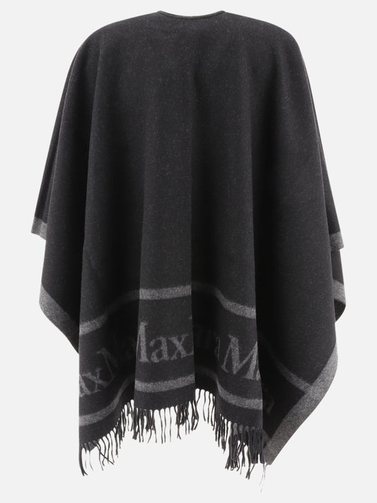 Capes Logo  Black - Max Mara Women | PLP | VIETTI Online Store | 2
