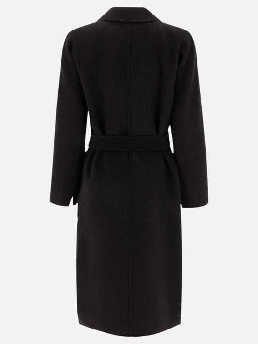 Long coats Solid colour  Black - Max Mara S Women | PLP | VIETTI Online Store | 2

