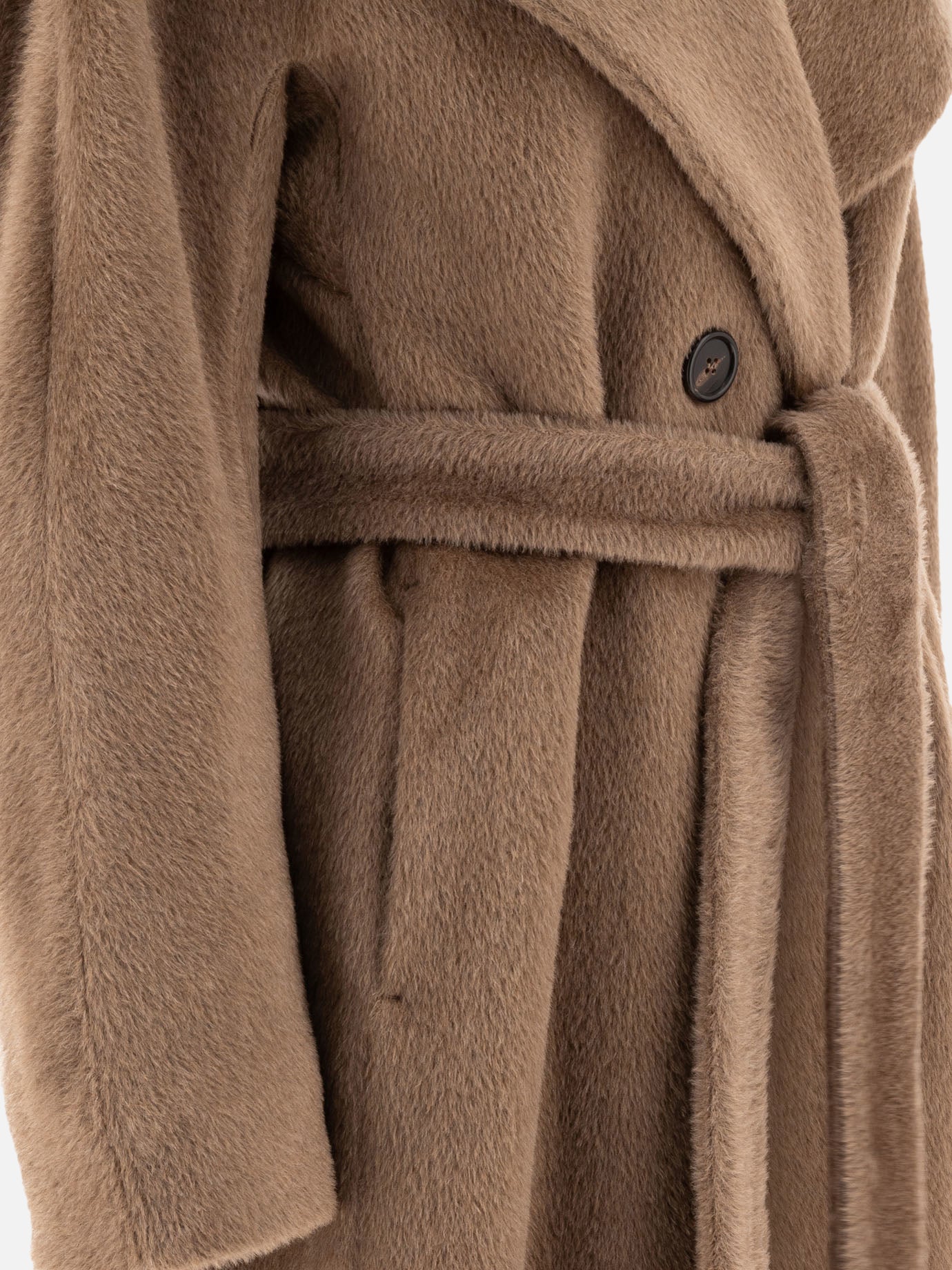Long coats Solid colour  Brown - Max Mara S Women | PDP | VIETTI Online Store | thumbnail_4