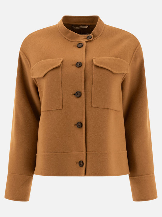Short coats Solid colour  Beige - Max Mara S Women | PLP | VIETTI Online Store 

