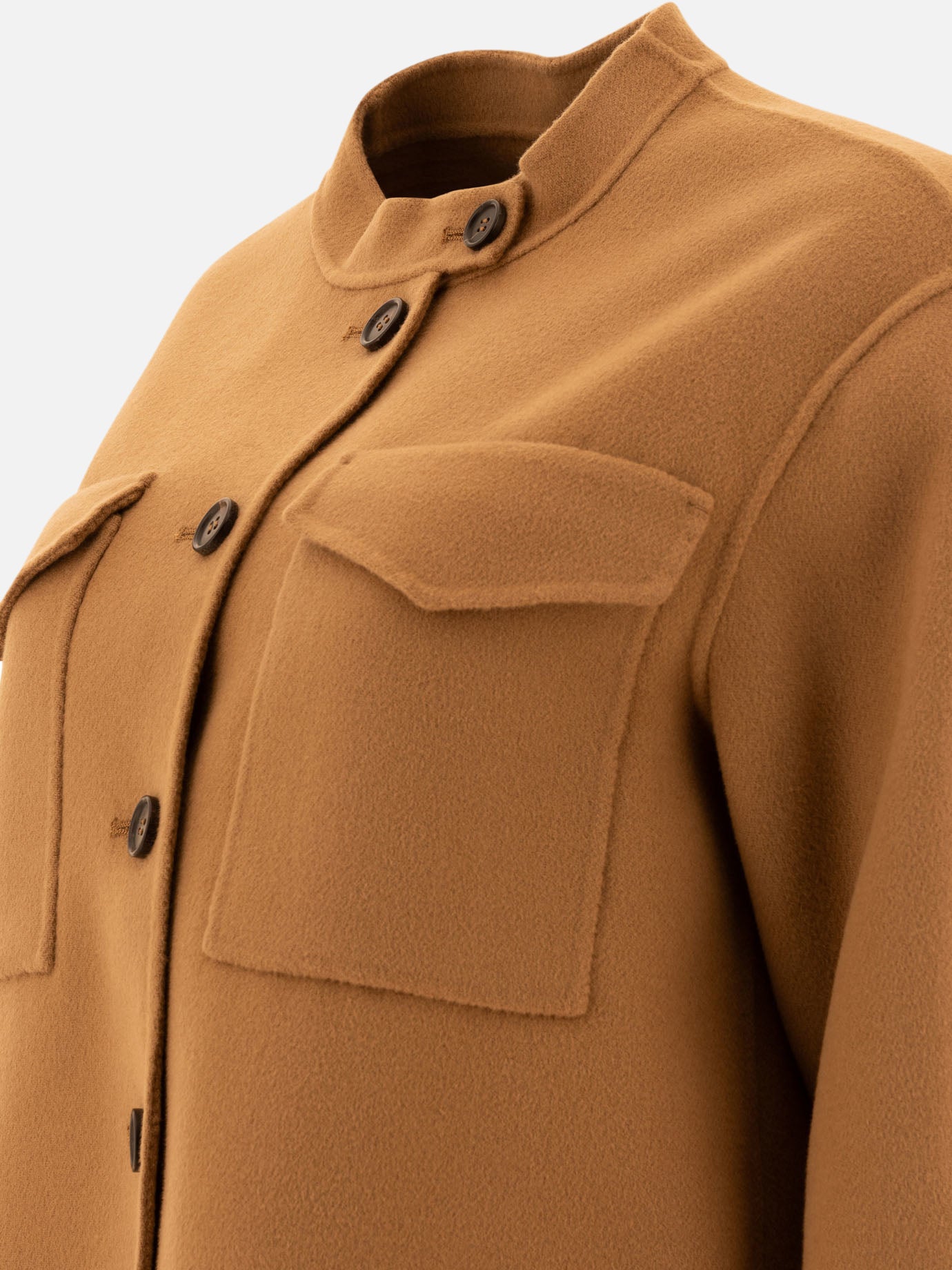 Short coats Solid colour  Beige - Max Mara S Women | PDP | VIETTI Online Store | Zoom-Modal_4
