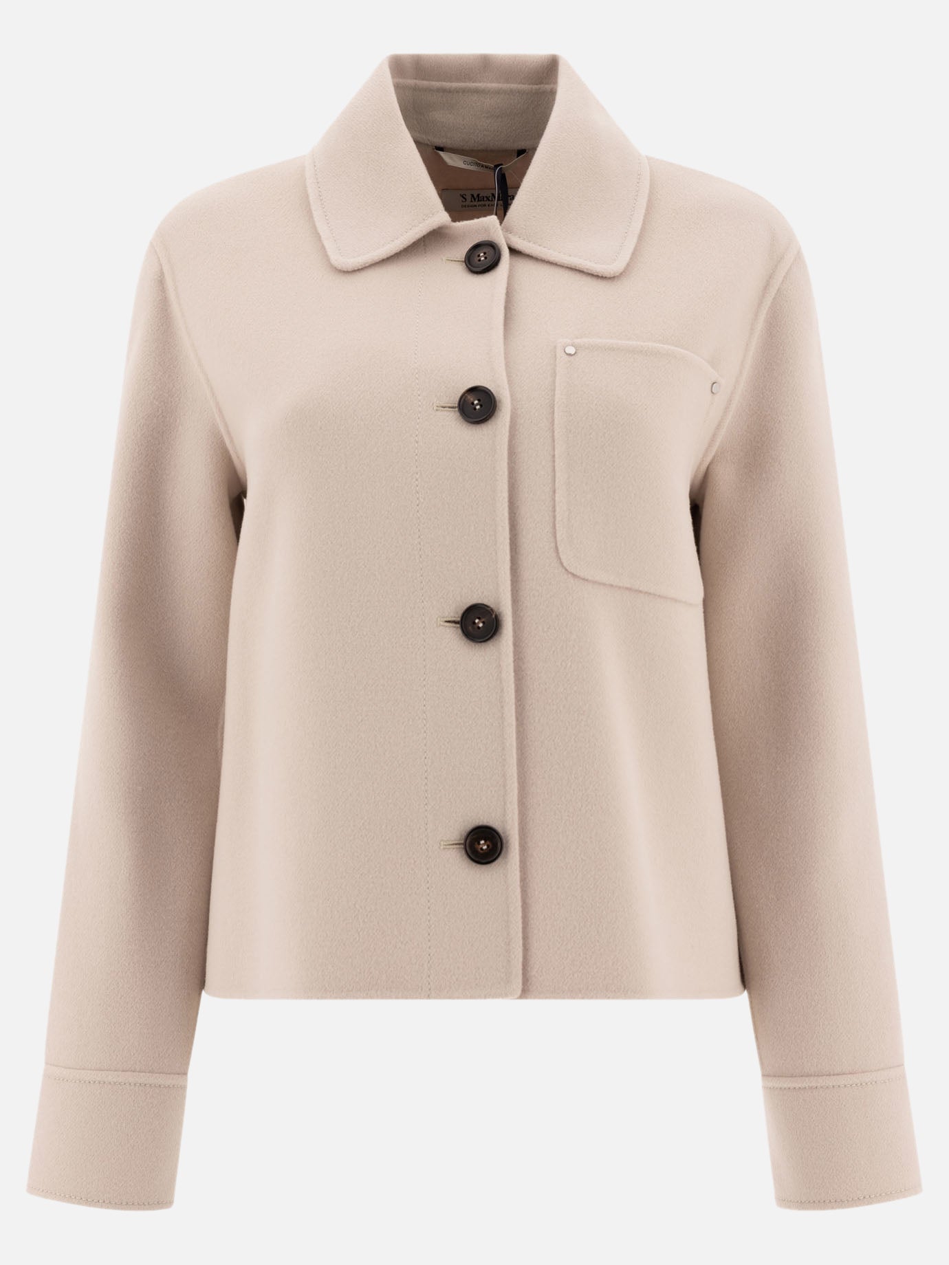Short coats Solid colour  Beige - Max Mara S Women | PDP | VIETTI Online Store | Zoom-Modal
