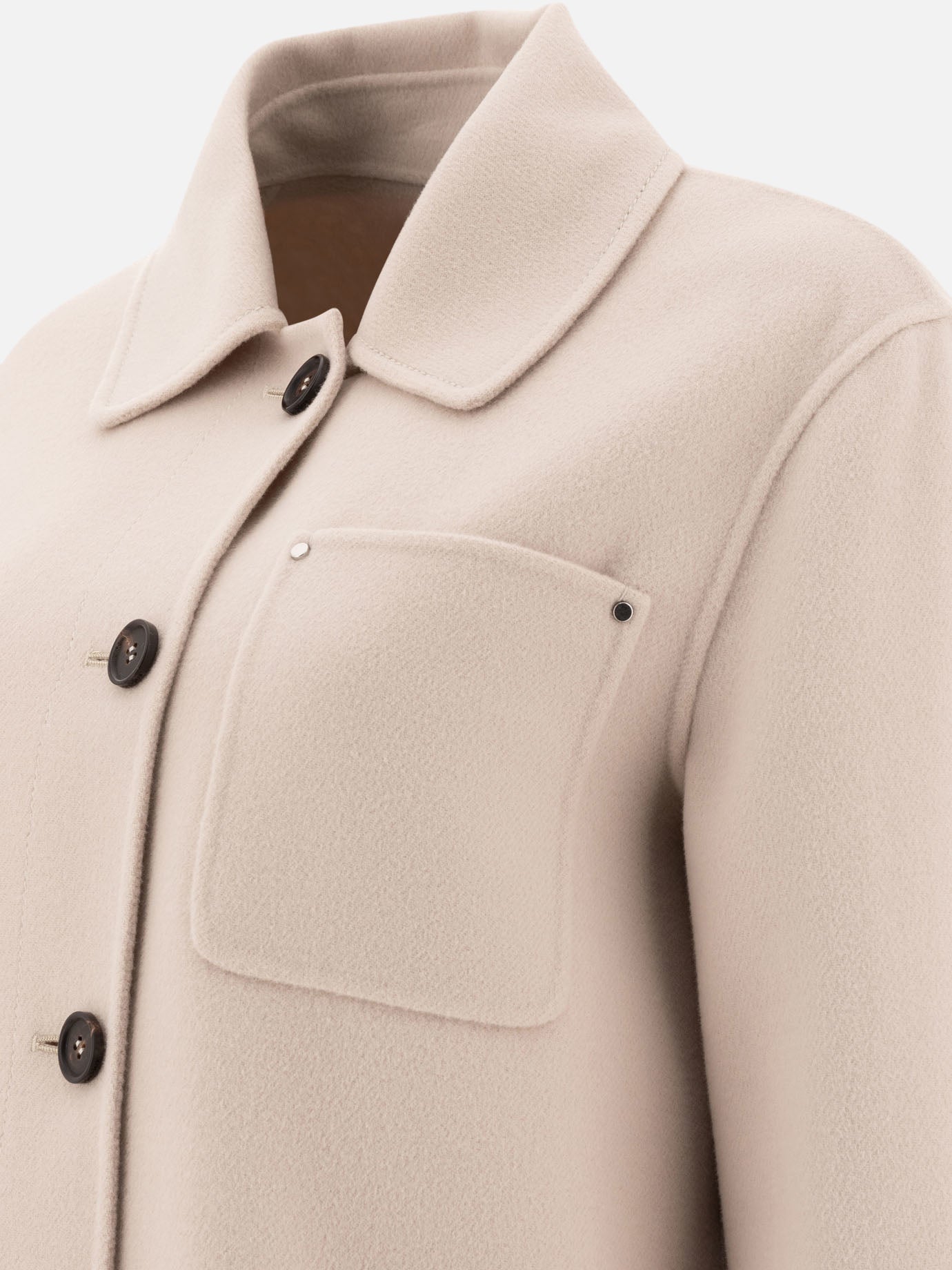 Short coats Solid colour  Beige - Max Mara S Women | PDP | VIETTI Online Store | Zoom-Modal_4
