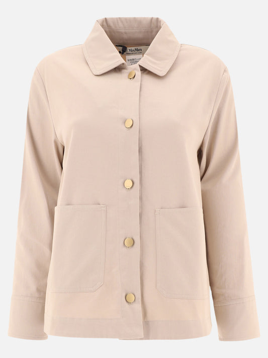 Quilted & Utility Jackets Solid colour  Beige - Max Mara S Women | PLP | VIETTI Online Store 
