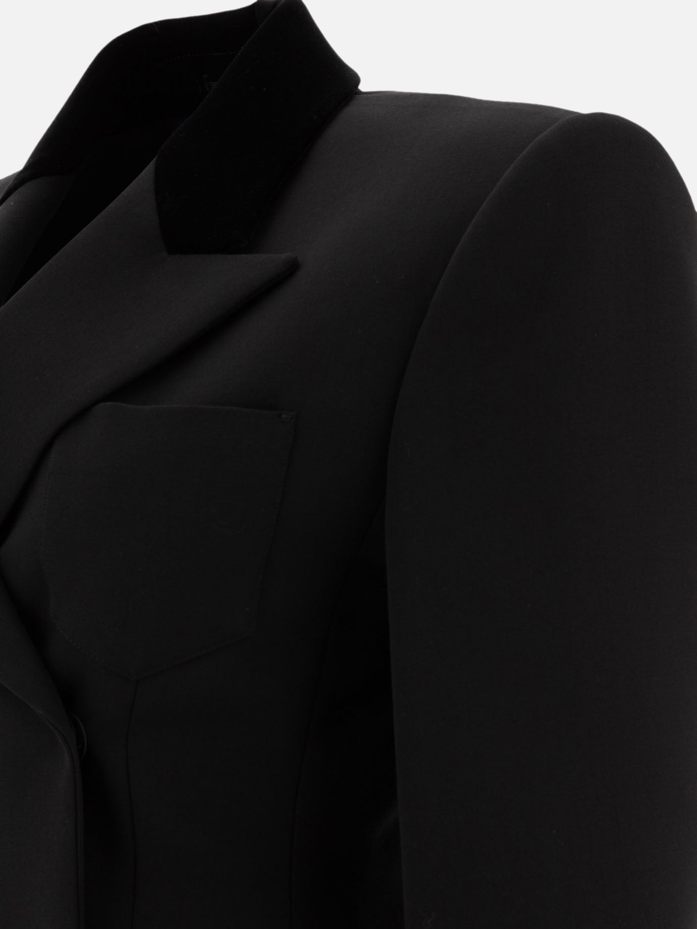 Blazers Solid colour  Black - Max Mara Sportmax Women | PDP | VIETTI Online Store | thumbnail_4