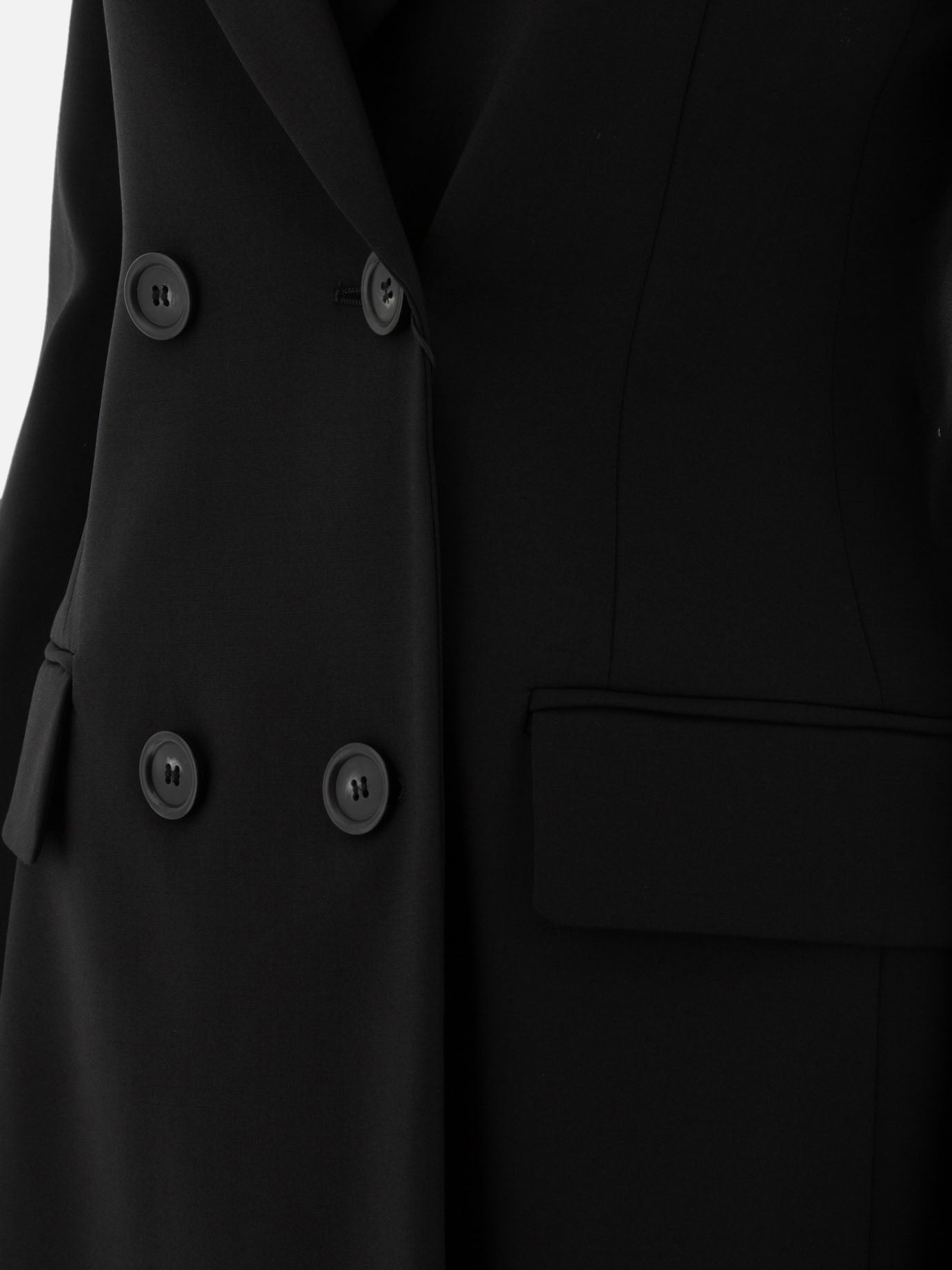 Blazers Solid colour  Black - Max Mara Sportmax Women | PDP | VIETTI Online Store | thumbnail_4