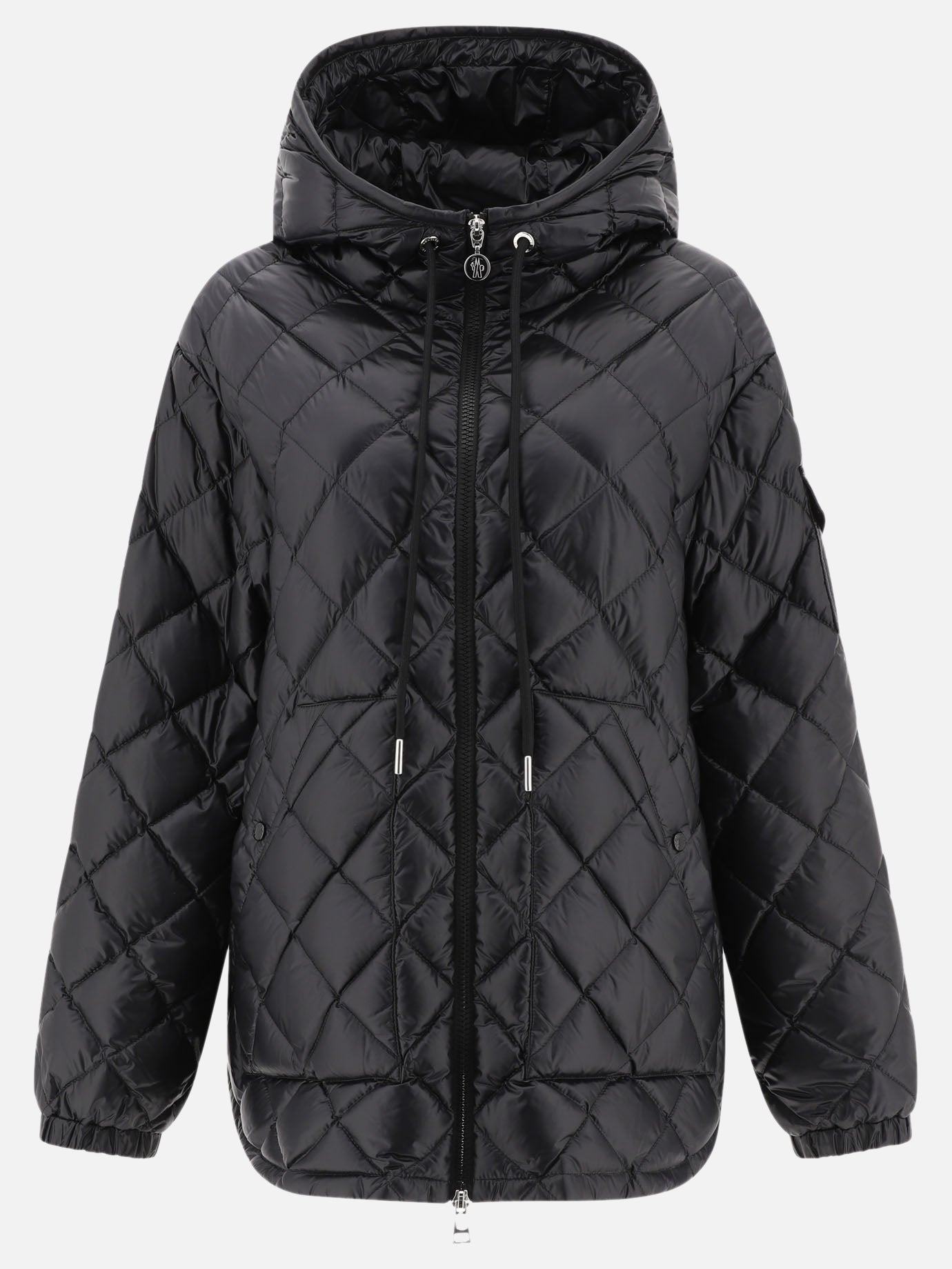 Down jackets Solid colour  Black - Moncler Women | PDP | VIETTI Online Store | Zoom-Modal
