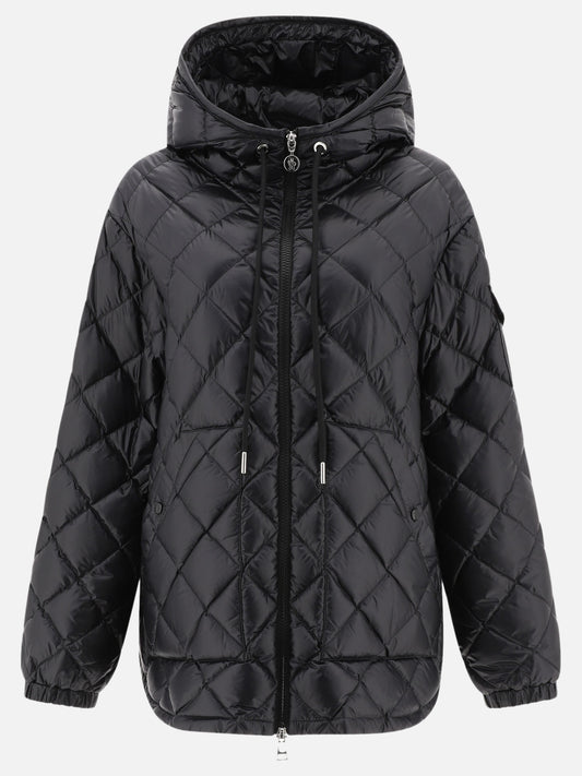 Down jackets Solid colour  Black - Moncler Women | PLP | VIETTI Online Store 
