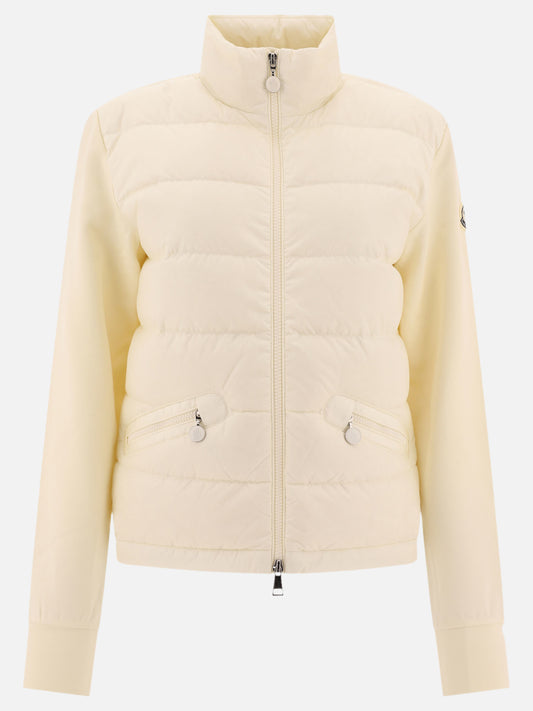 Down jackets Solid colour  White - Moncler Women | PLP | VIETTI Online Store 
