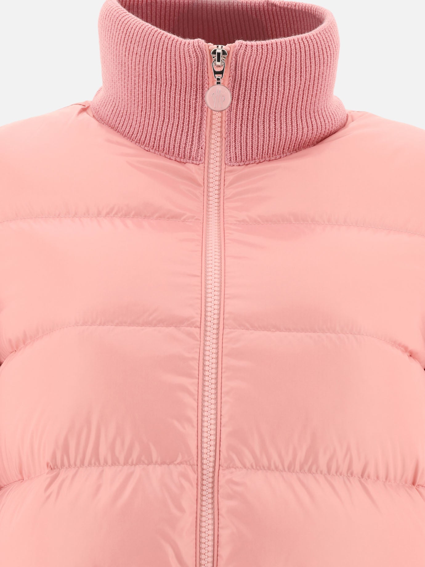 Down jackets Solid colour  Pink - Moncler Women | PDP | VIETTI Online Store | thumbnail_3