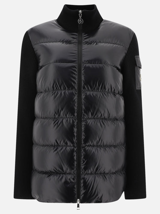 Down jackets Solid colour  Black - Moncler Women | PLP | VIETTI Online Store 
