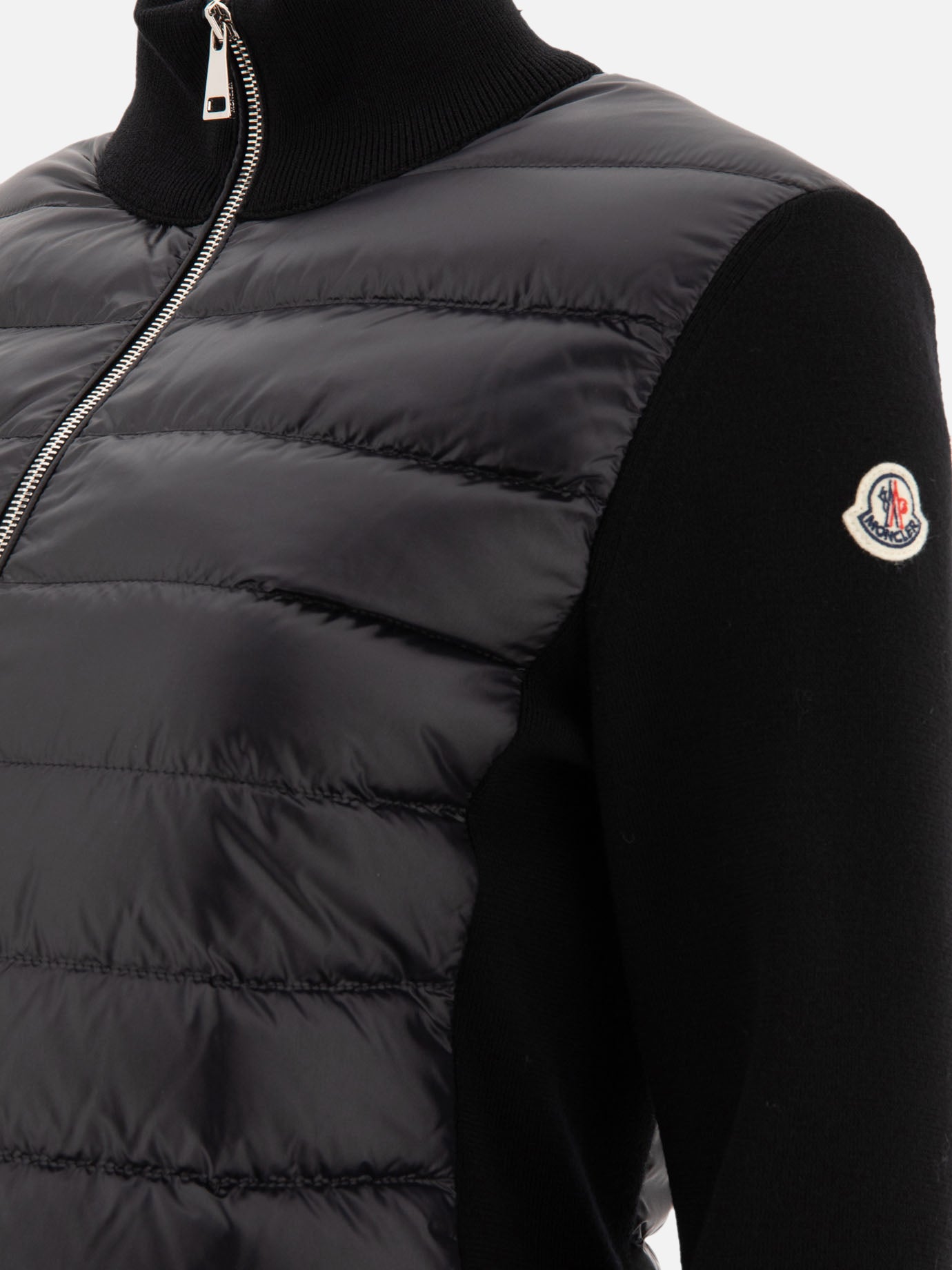 Down jackets Solid colour  Black - Moncler Women | PDP | VIETTI Online Store | thumbnail_4