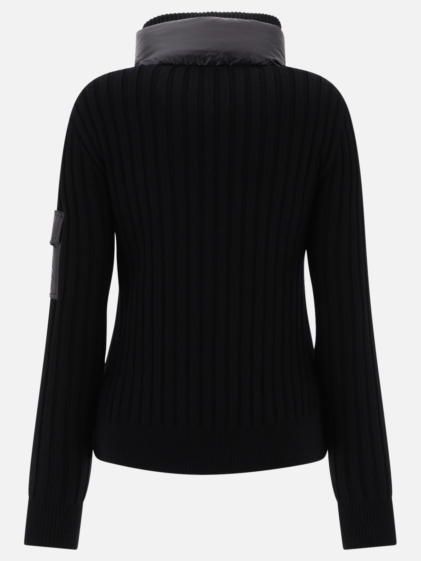 Down jackets Solid colour  Black - Moncler Women | PDP | VIETTI Online Store | thumbnail_2