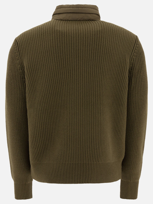 Down jackets Solid colour  Green - Moncler Men | PLP | VIETTI Online Store | 2
