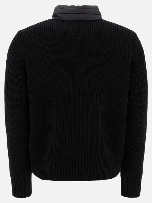 Down jackets Solid colour  Black - Moncler Men | PLP | VIETTI Online Store | 2
