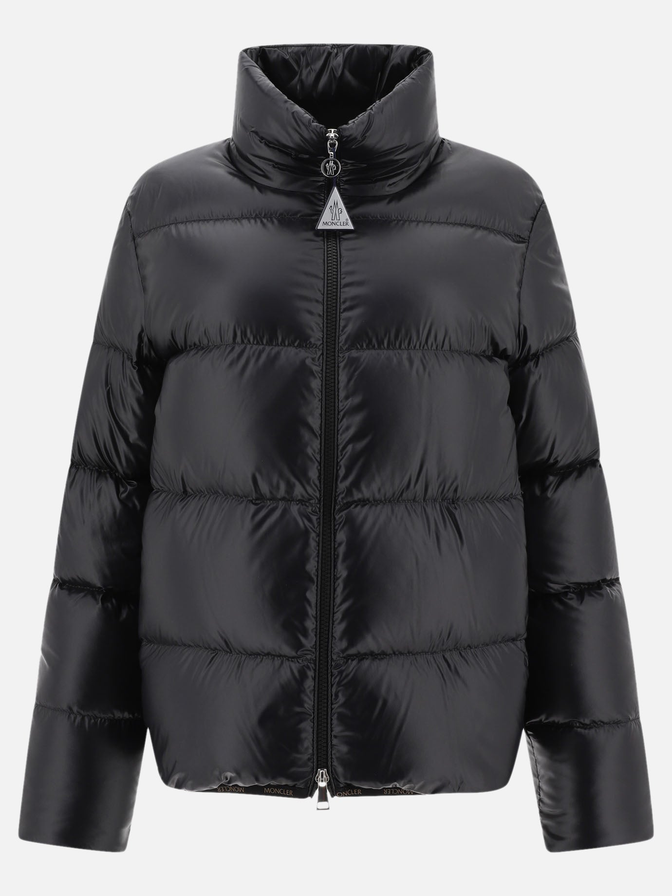 Down jackets Solid colour  Black - Moncler Women | PDP | VIETTI Online Store | Zoom-Modal
